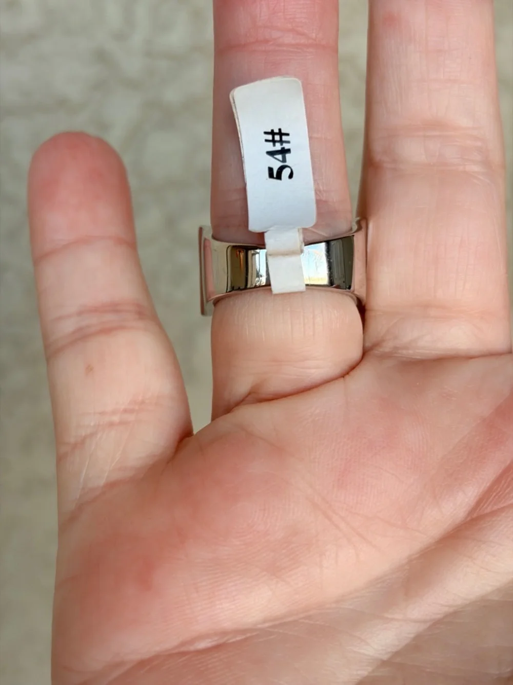 Luminous Camille Lucie Mother Of Pearl Silver Ring
